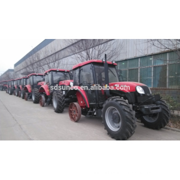 Whole Sales!YTO Wheeled Tractor 90 HP 4x4 with front end loader TZ10D